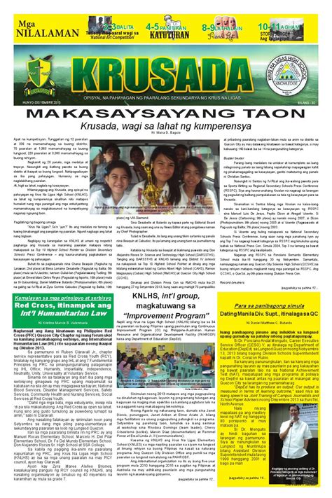 lifestyle sa dyaryo tagalog|Pahayagan .